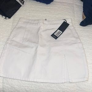 NWT Lola Mini Skirt White